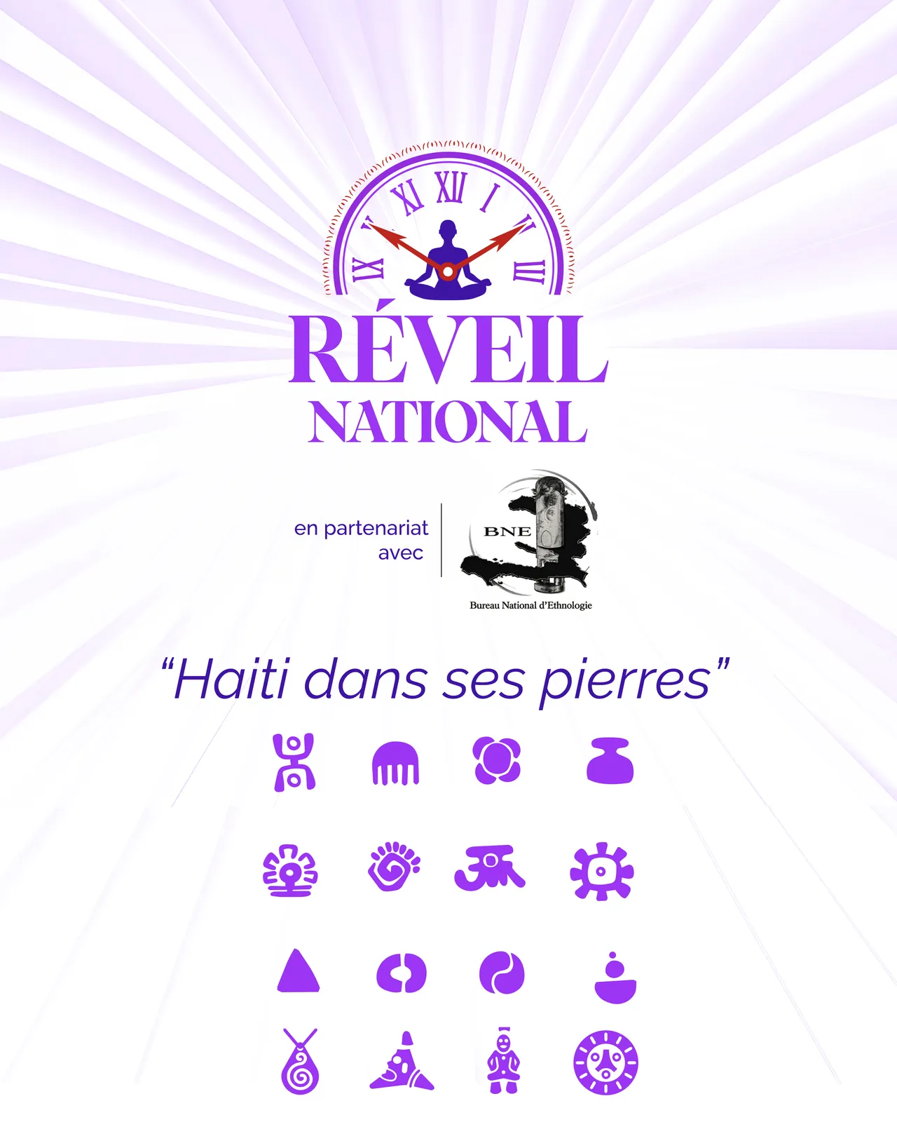 Visuel de l'exposition du Bureau National d'Ethnologie