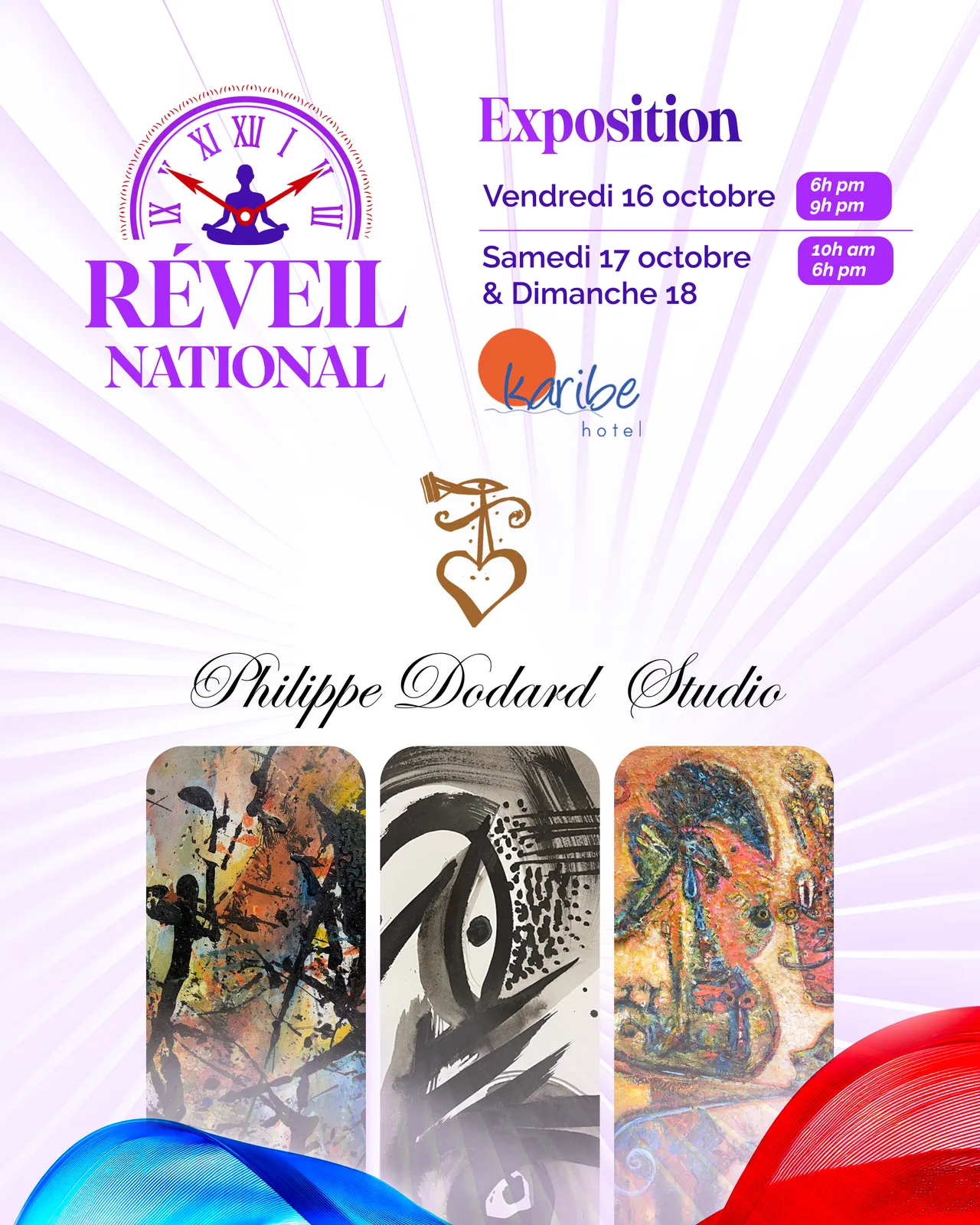 Visuel de l'exposition Philippe Dodard